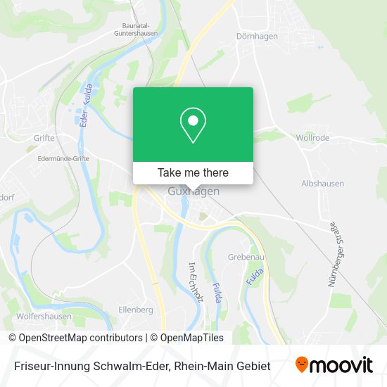 Карта Friseur-Innung Schwalm-Eder