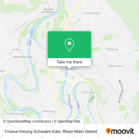 Карта Friseur-Innung Schwalm-Eder