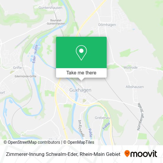 Карта Zimmerer-Innung Schwalm-Eder