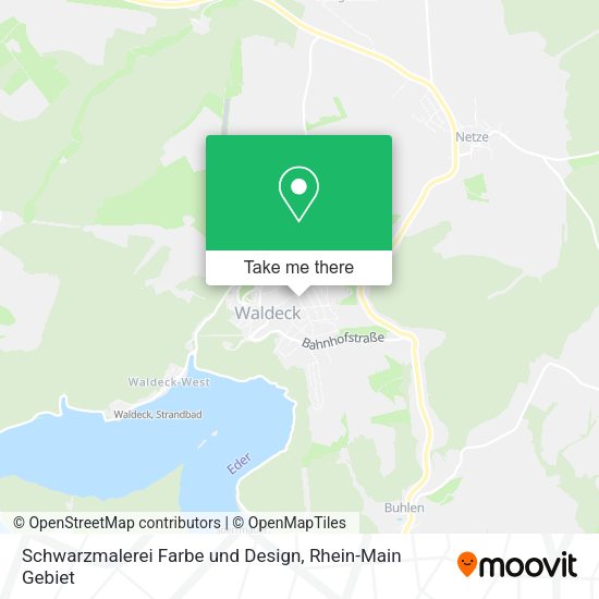 Карта Schwarzmalerei Farbe und Design