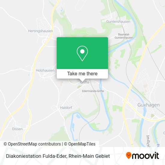 Карта Diakoniestation Fulda-Eder