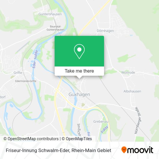 Карта Friseur-Innung Schwalm-Eder