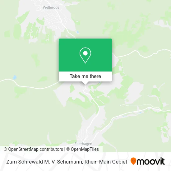 Карта Zum Söhrewald M. V. Schumann