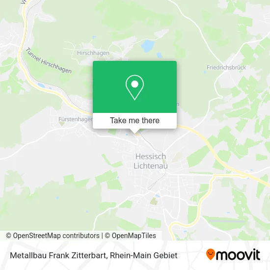 Карта Metallbau Frank Zitterbart