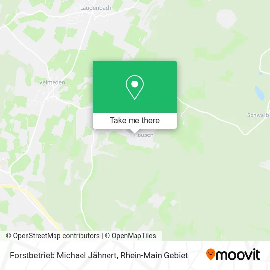Карта Forstbetrieb Michael Jähnert