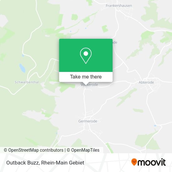 Карта Outback Buzz
