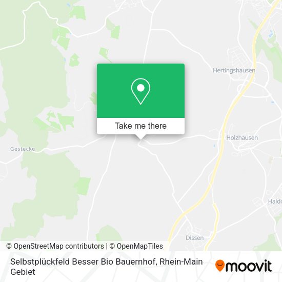 Карта Selbstplückfeld Besser Bio Bauernhof
