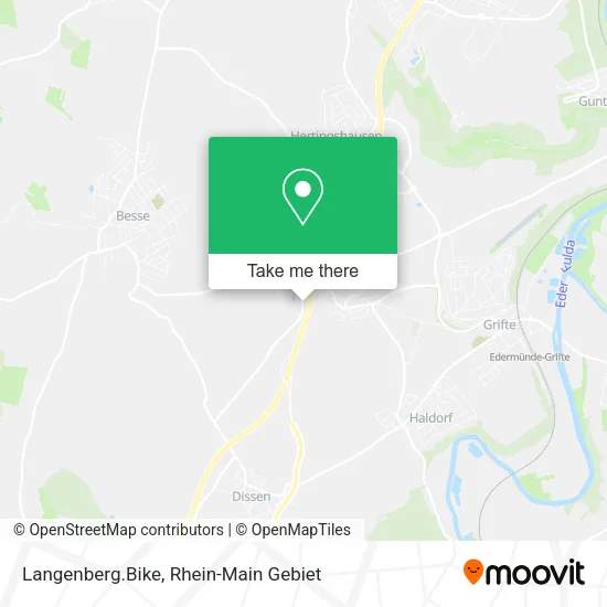 Карта Langenberg.Bike