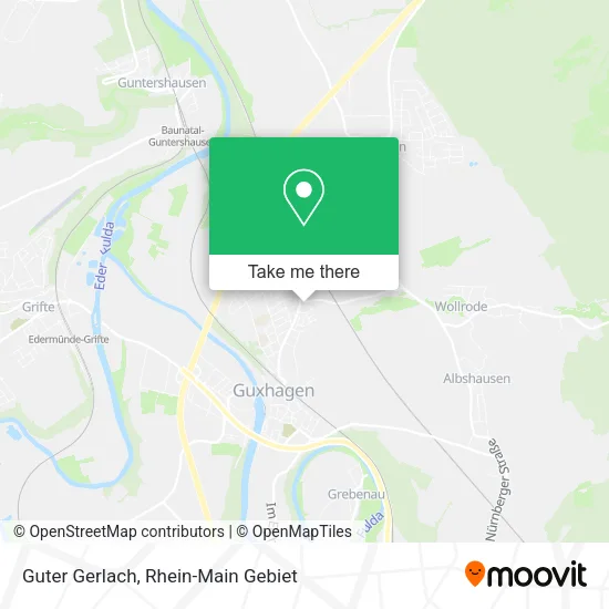 Карта Guter Gerlach