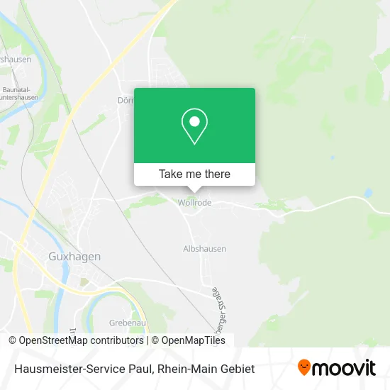 Карта Hausmeister-Service Paul