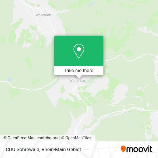 Карта CDU Söhrewald