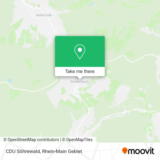 Карта CDU Söhrewald