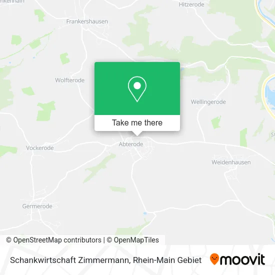 Карта Schankwirtschaft Zimmermann