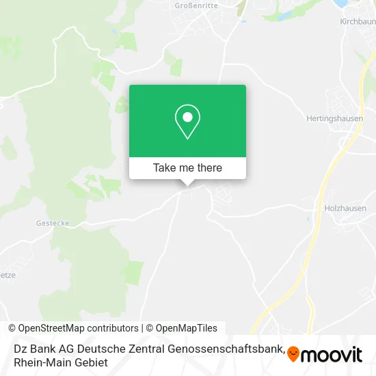 Карта Dz Bank AG Deutsche Zentral Genossenschaftsbank