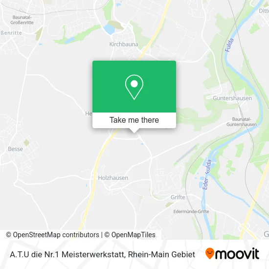 Карта A.T.U die Nr.1 Meisterwerkstatt