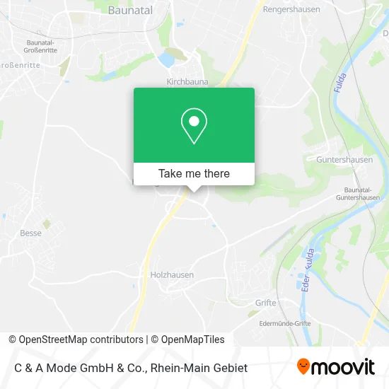 C & A Mode GmbH & Co. map