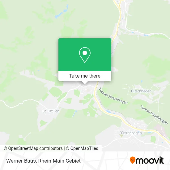 Werner Baus map