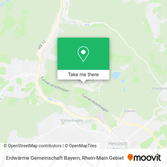 Карта Erdwärme Gemeinschaft Bayern