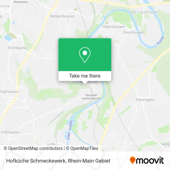 Карта Hofküche Schmeckewerk