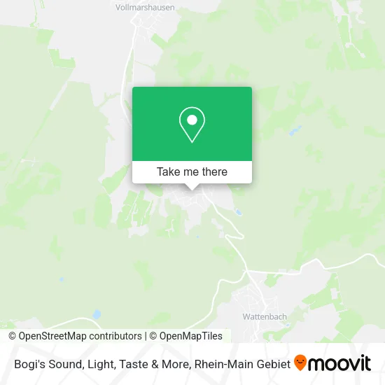 Карта Bogi's Sound, Light, Taste & More