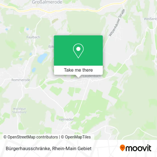 Карта Bürgerhausschränke