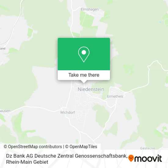 Карта Dz Bank AG Deutsche Zentral Genossenschaftsbank