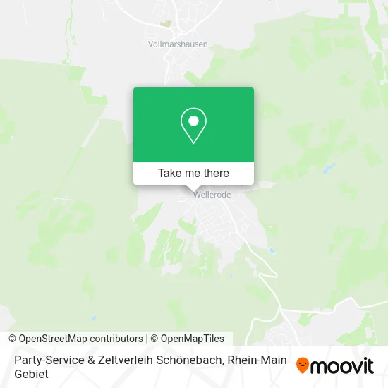 Карта Party-Service & Zeltverleih Schönebach