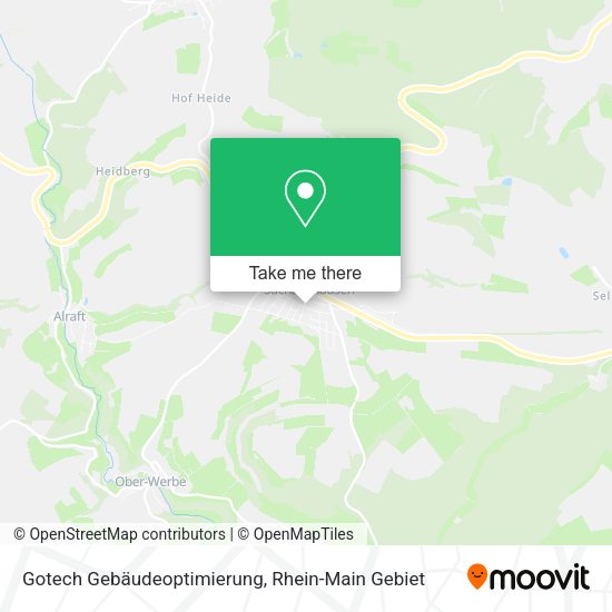 Карта Gotech Gebäudeoptimierung