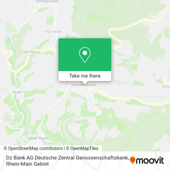 Карта Dz Bank AG Deutsche Zentral Genossenschaftsbank