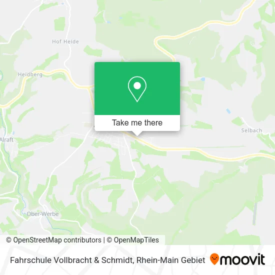 Карта Fahrschule Vollbracht & Schmidt