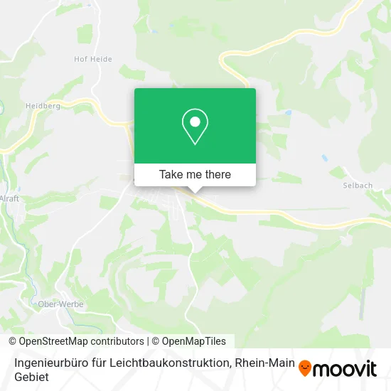 Карта Ingenieurbüro für Leichtbaukonstruktion