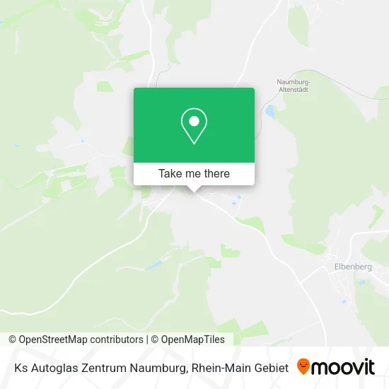 Карта Ks Autoglas Zentrum Naumburg