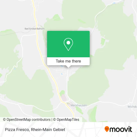 Карта Pizza Fresco