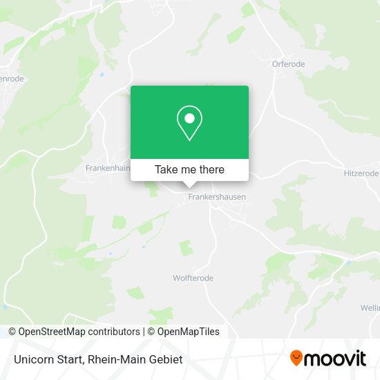 Карта Unicorn Start