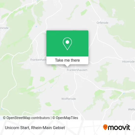 Карта Unicorn Start
