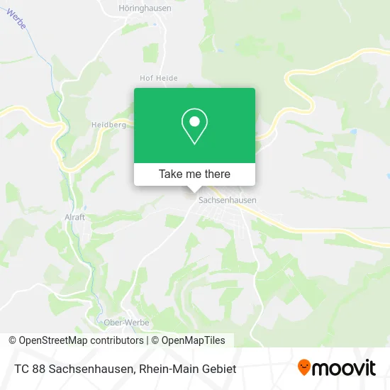 Карта TC 88 Sachsenhausen