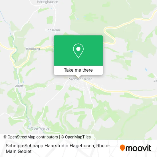 Карта Schnipp-Schnapp Haarstudio Hagebusch
