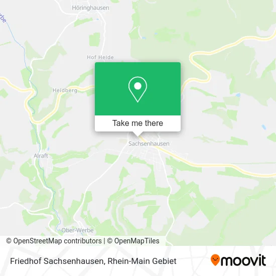 Карта Friedhof Sachsenhausen