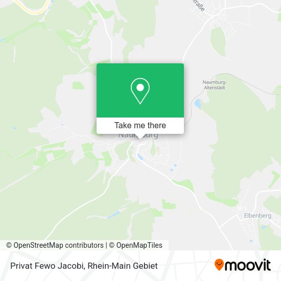 Карта Privat Fewo Jacobi