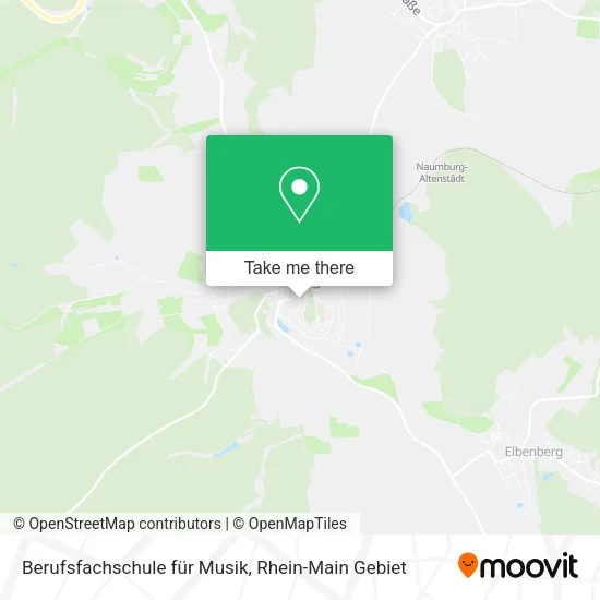 Карта Berufsfachschule für Musik