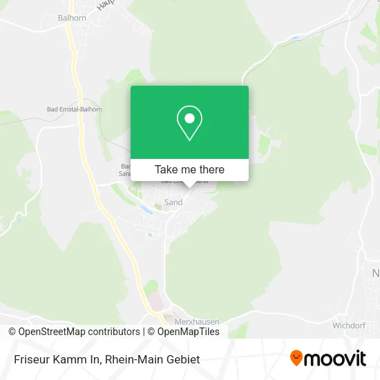 Карта Friseur Kamm In