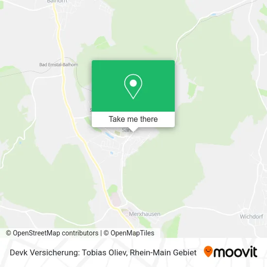 Карта Devk Versicherung: Tobias Oliev