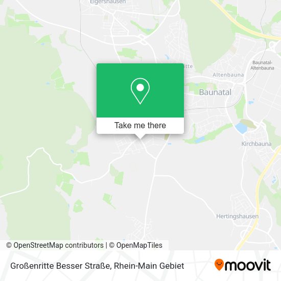 Карта Großenritte Besser Straße