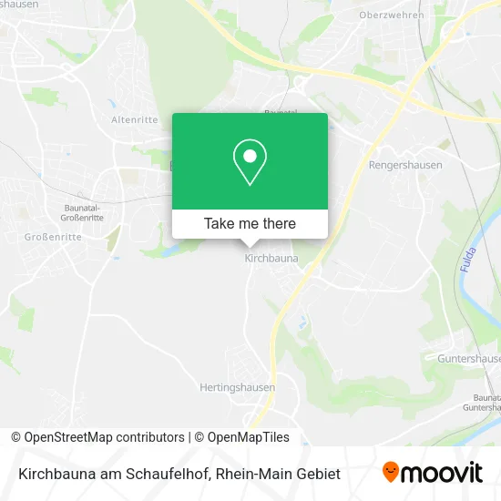 Карта Kirchbauna am Schaufelhof