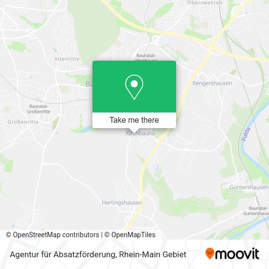 Карта Agentur für Absatzförderung