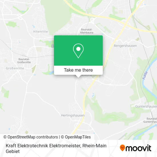Карта Kraft Elektrotechnik Elektromeister