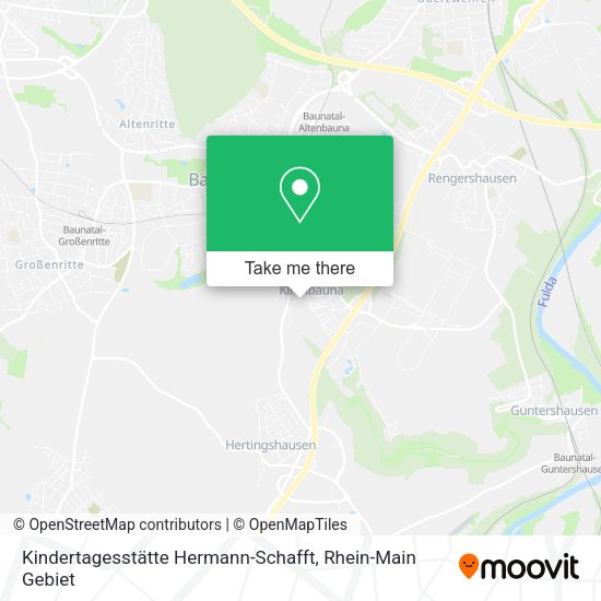 Карта Kindertagesstätte Hermann-Schafft