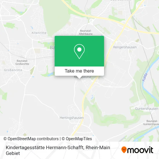 Карта Kindertagesstätte Hermann-Schafft