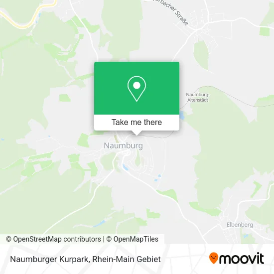 Карта Naumburger Kurpark