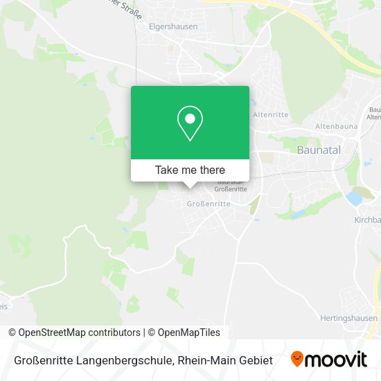 Карта Großenritte Langenbergschule